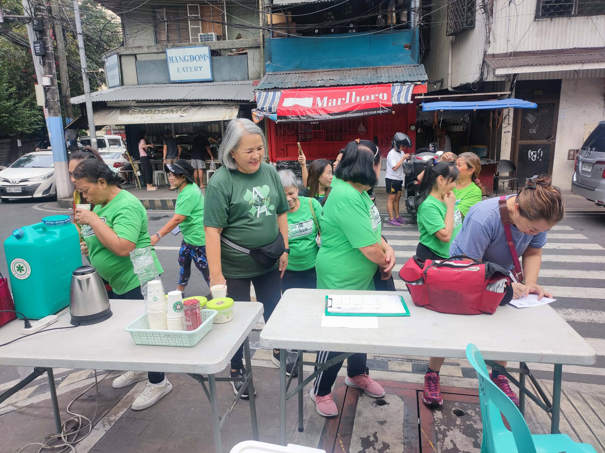 Zumba at Kapihan para sa Poblacion