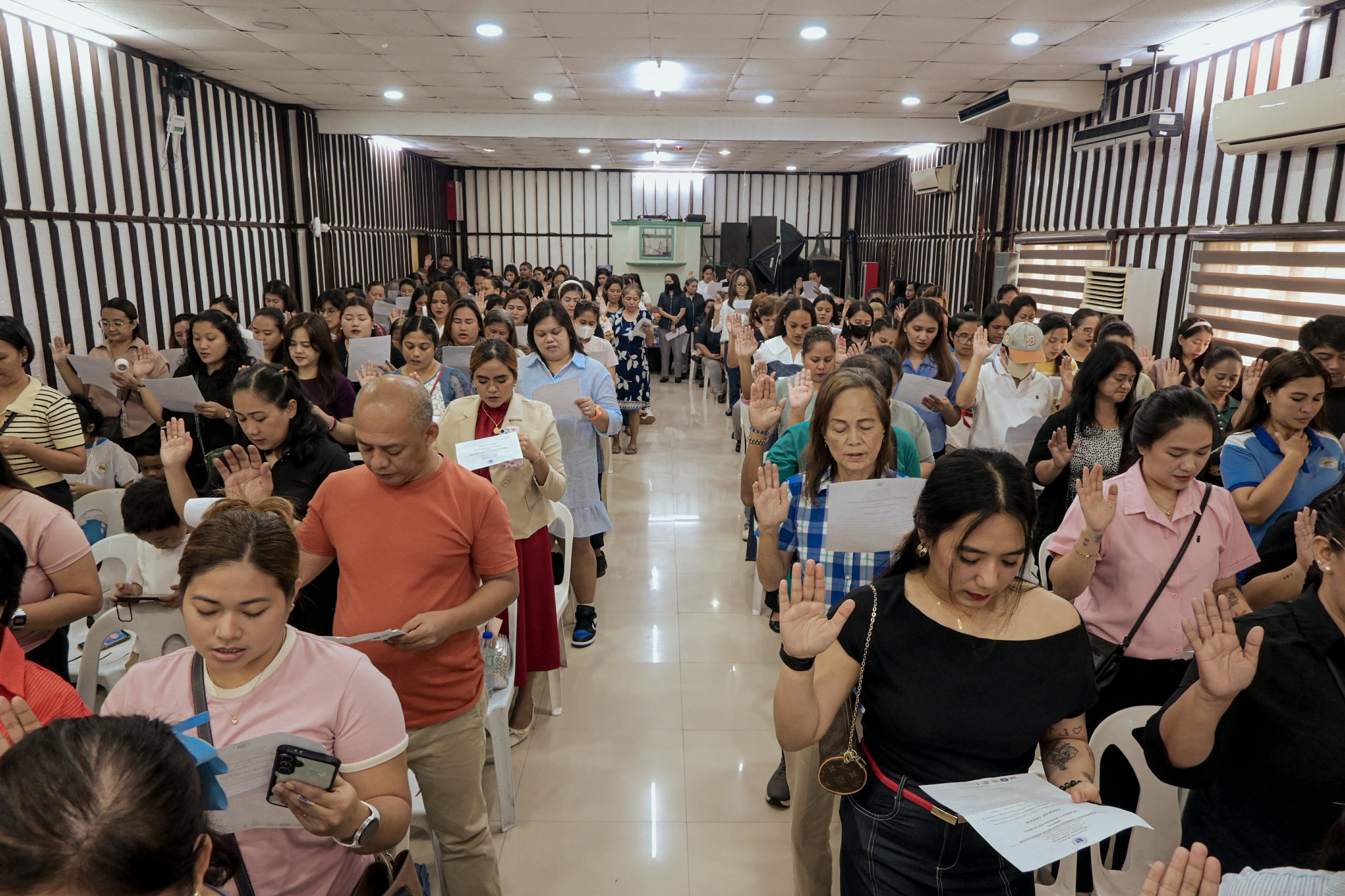 SPTA-HRPTA OATH TAKING CEREMONY