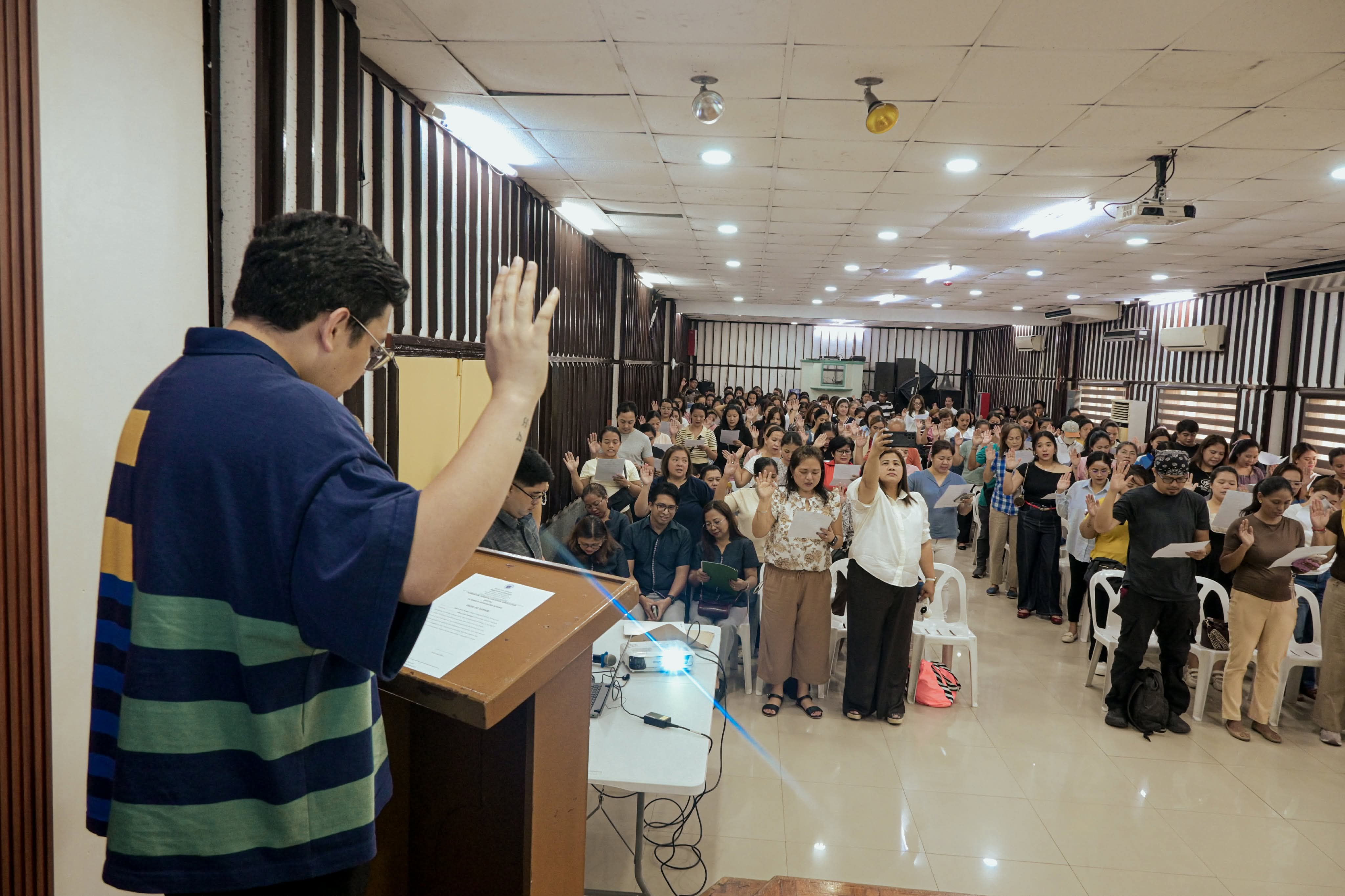 SPTA-HRPTA OATH TAKING CEREMONY
