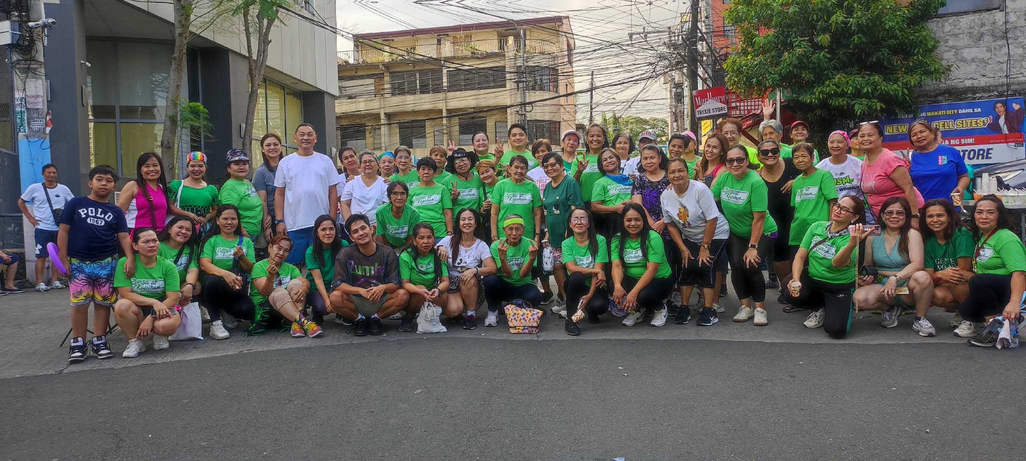 Zumba at Kapihan para sa Poblacion