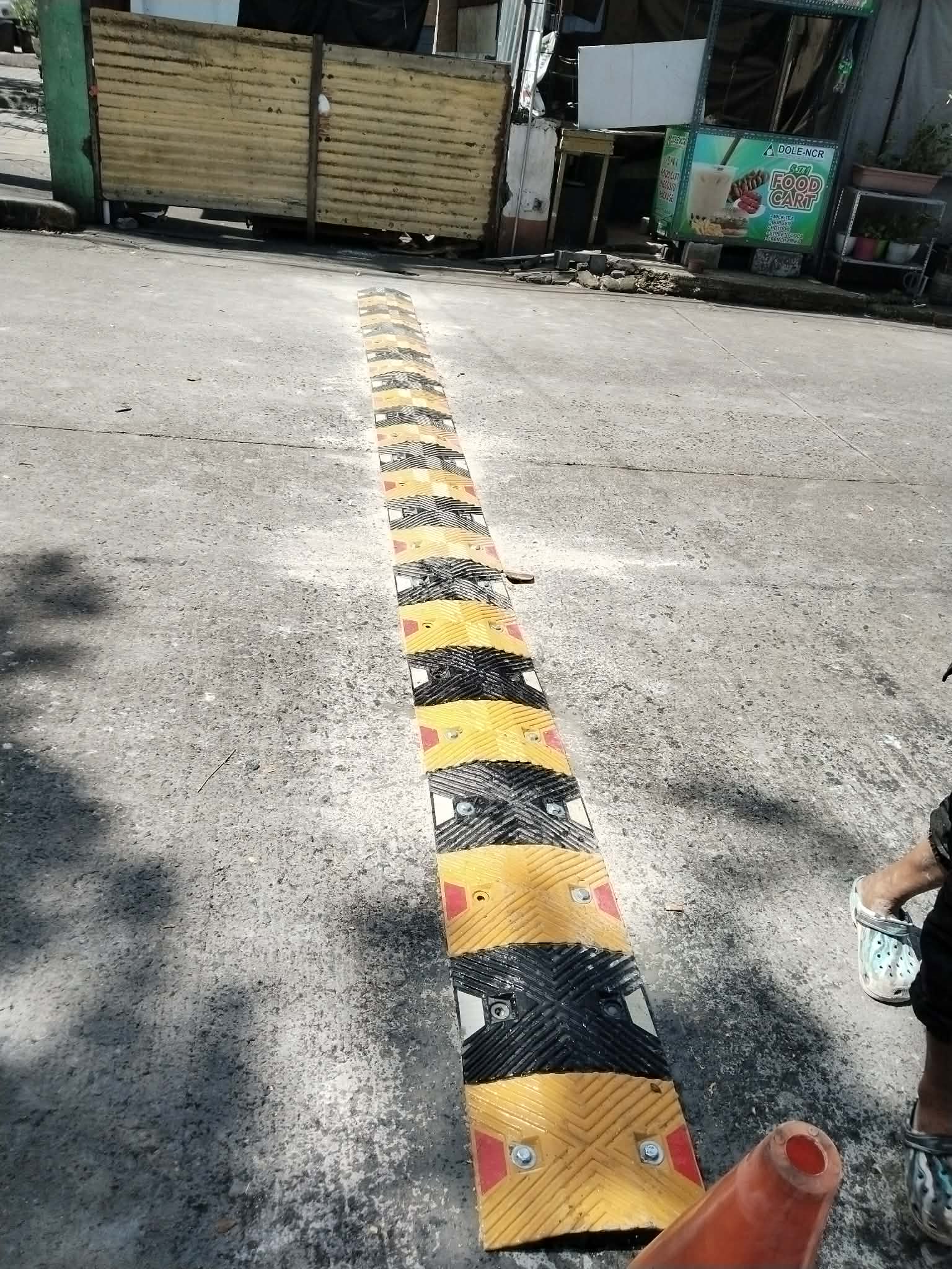 Speed Bump Installation