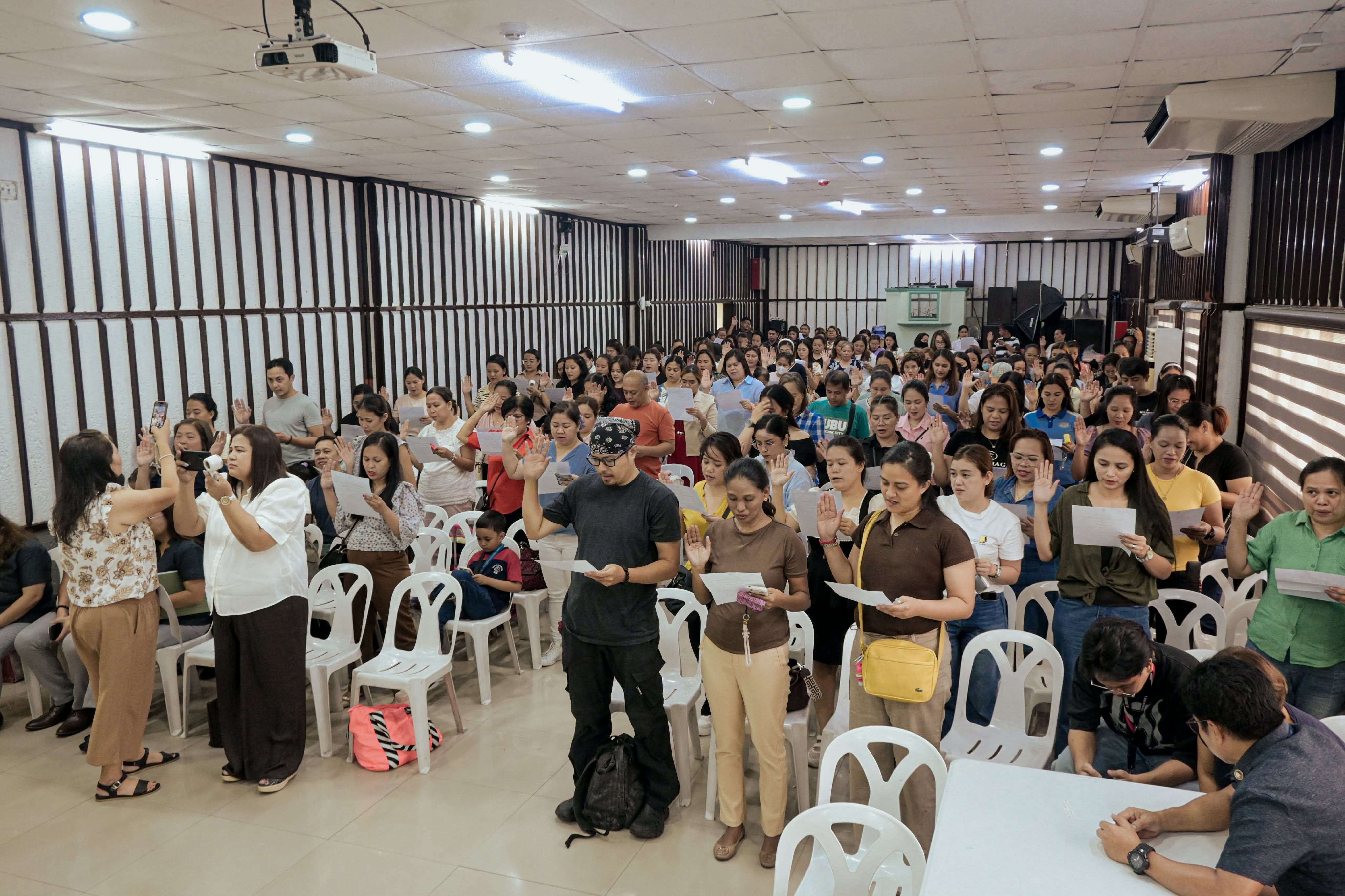 SPTA-HRPTA OATH TAKING CEREMONY