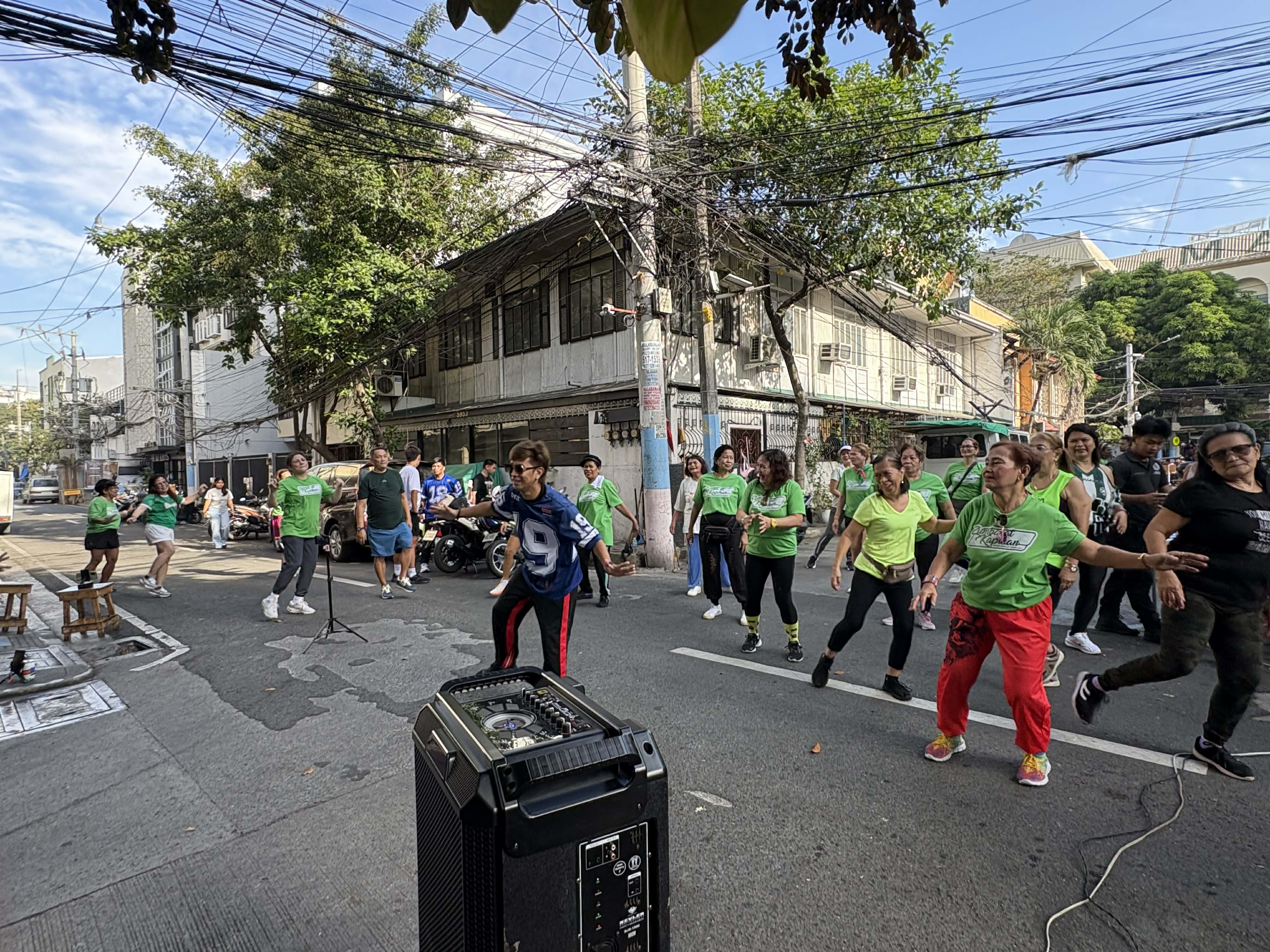 Zumba at Kapihan para sa Poblacion