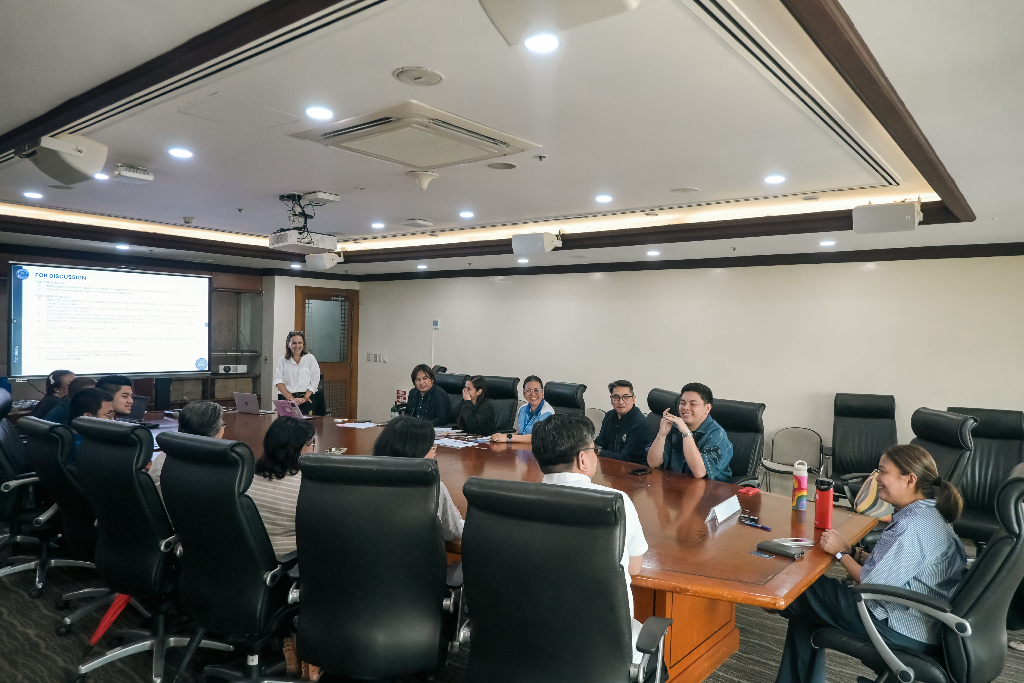 Coordination Meeting  for Upcoming Fiesta Activities