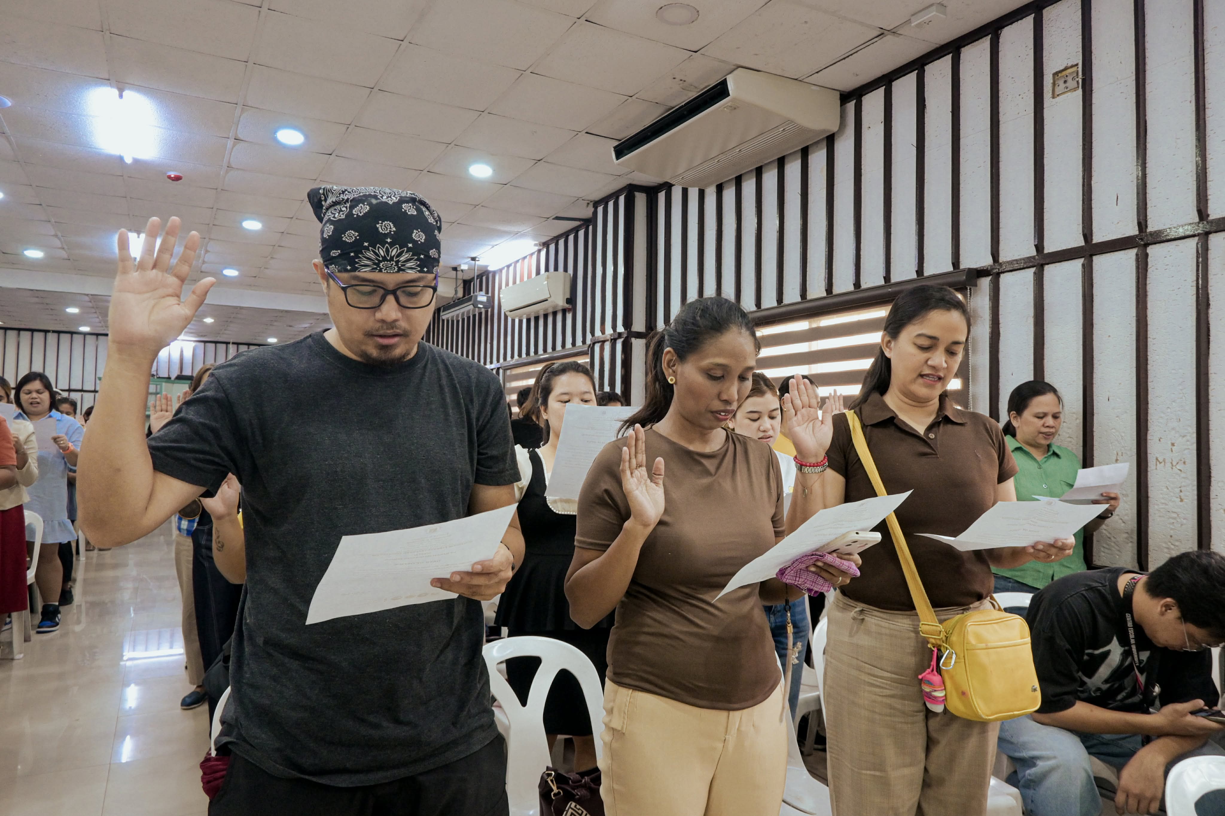SPTA-HRPTA OATH TAKING CEREMONY