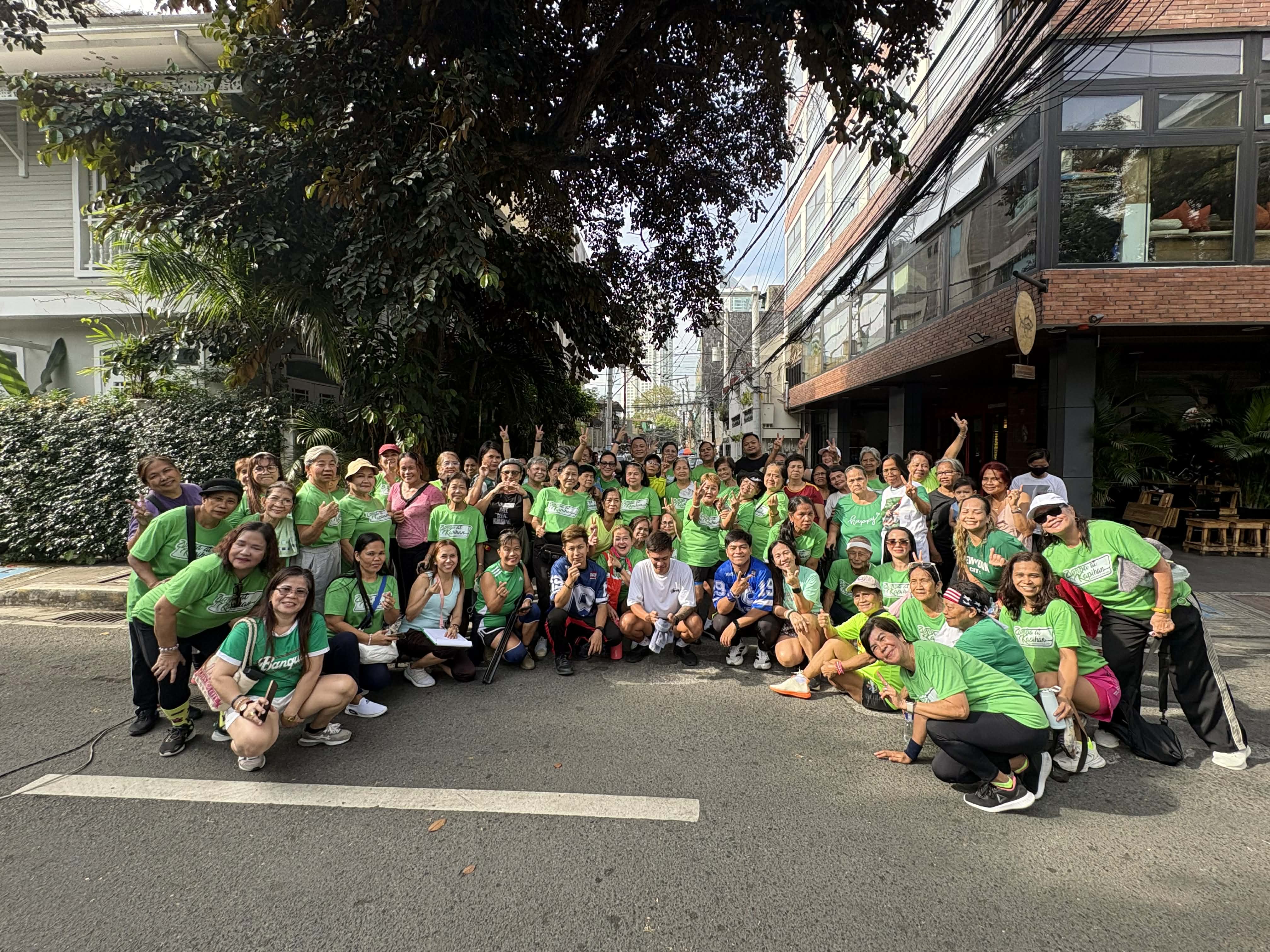 Zumba at Kapihan para sa Poblacion